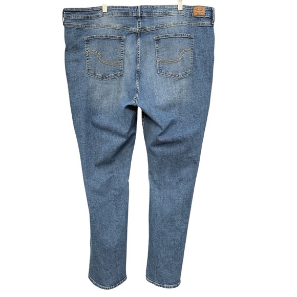 Levi Strauss Signature Mid Rise Bootcut Jeans Women’s 26L Blue 32x23 - Picture 2 of 8